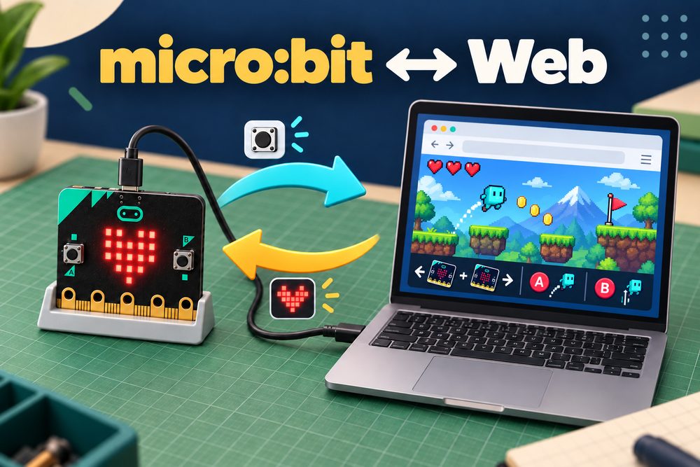 micro:bit conectada al móvil