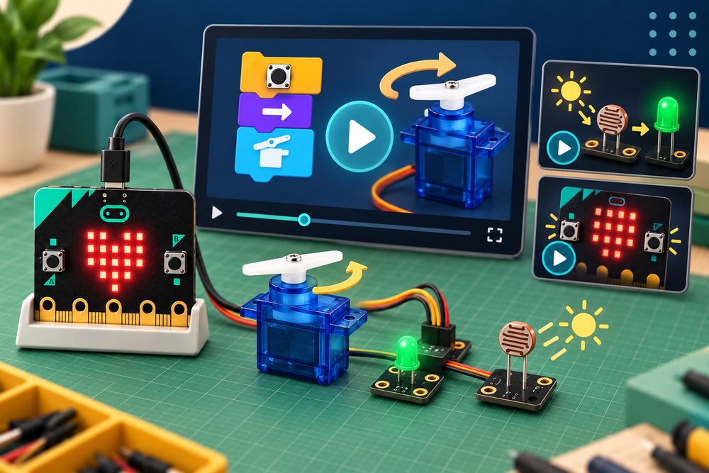 Vídeos explicativos de micro:bit